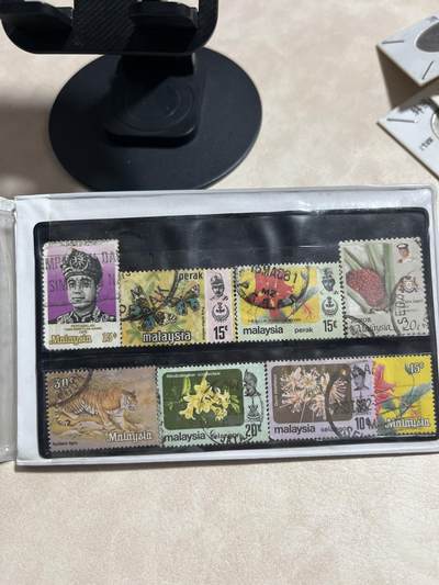 外币专场 新加坡马来西亚册子含邮票