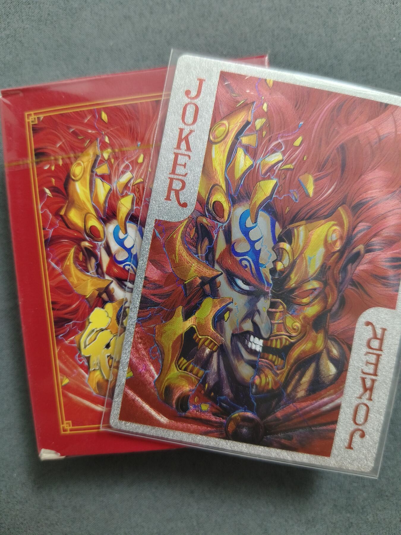 草根集藏——卡牌专场 神兵玄奇扑克一副+大王粗闪