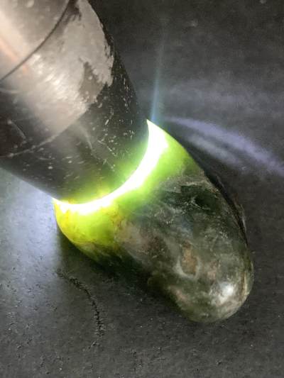 青花，青玉双色和田玉独籽一颗 青花，青玉双色和田玉独籽一颗