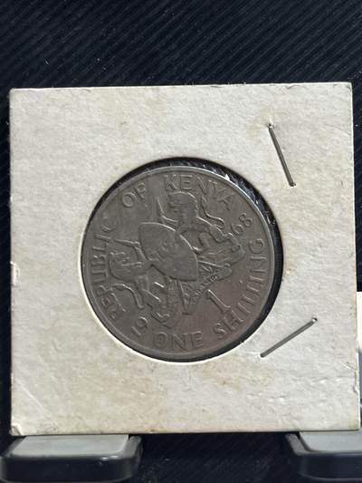 外币专场 肯尼亚无字版一先令