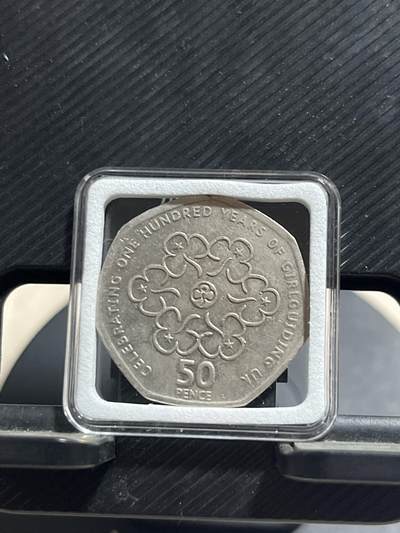 外币专场 英国50便士纪念币
