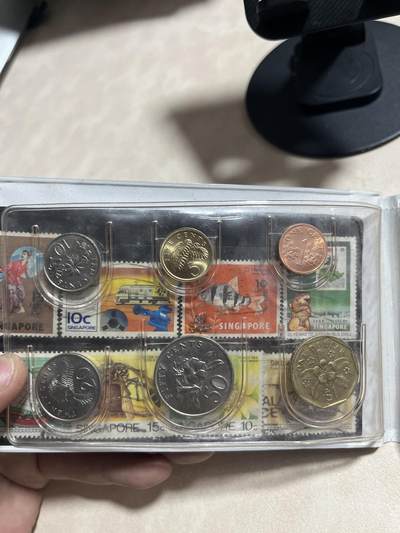 外币专场 新加坡马来西亚册子含邮票