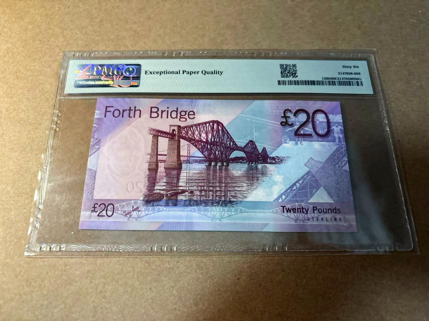 【Blue Auction】✨世界纸币精拍第542期【精】 【无47】苏格兰 2009年20镑 PMG66EPQ 