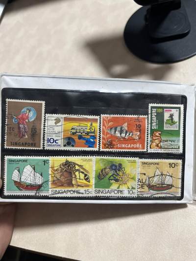 外币专场 新加坡马来西亚册子含邮票