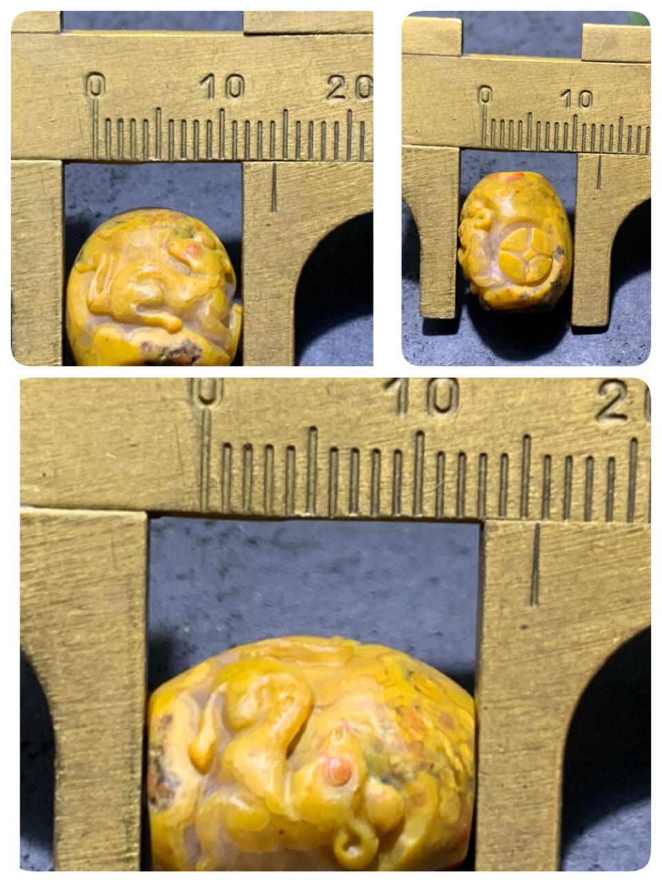 亚光草花纹战国红玛瑙手工俏色巧雕鼠来宝勒子一个，
