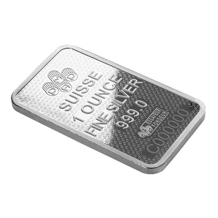 瑞士PAMP 财富女神45周年纪念 .999银条 1盎司