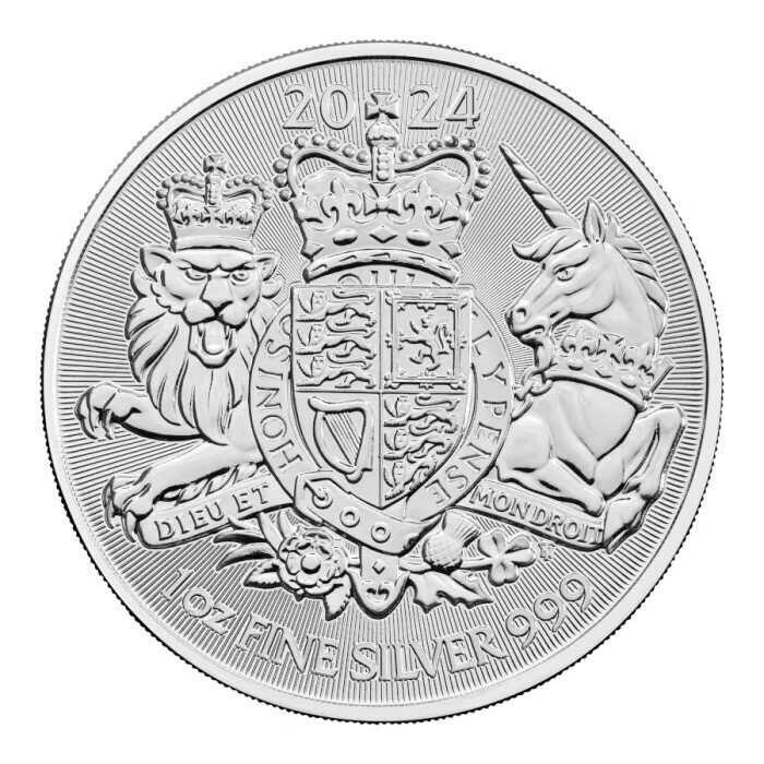 2024 英国皇家徽章.999银币 1盎司