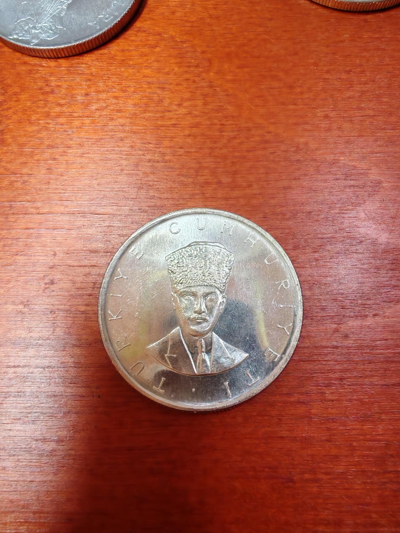 长老汇龙年精选第二十九场拍卖 1970土耳其安卡拉国民大会50周年25里拉银币，2.3万枚
