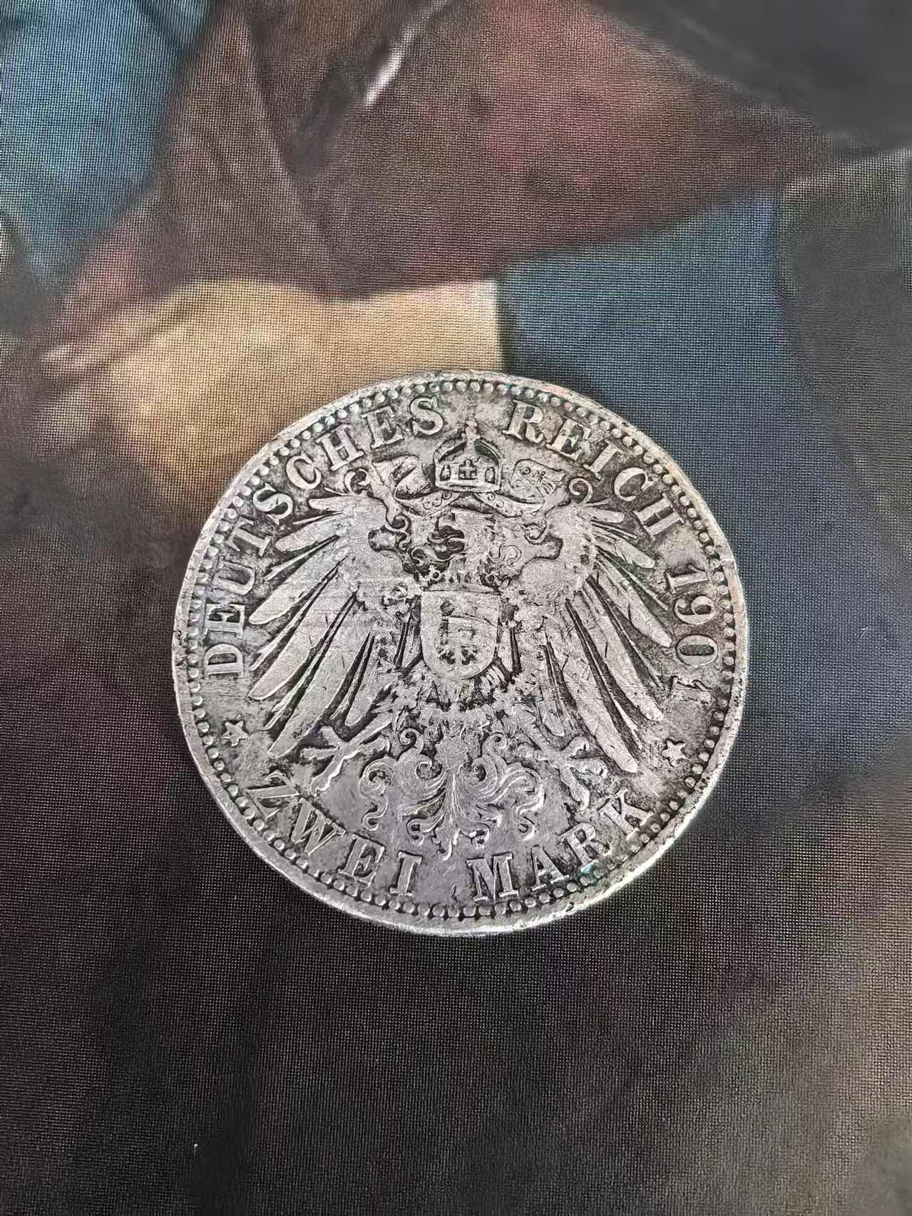 外国币章第二十五期 1901年德国2马克