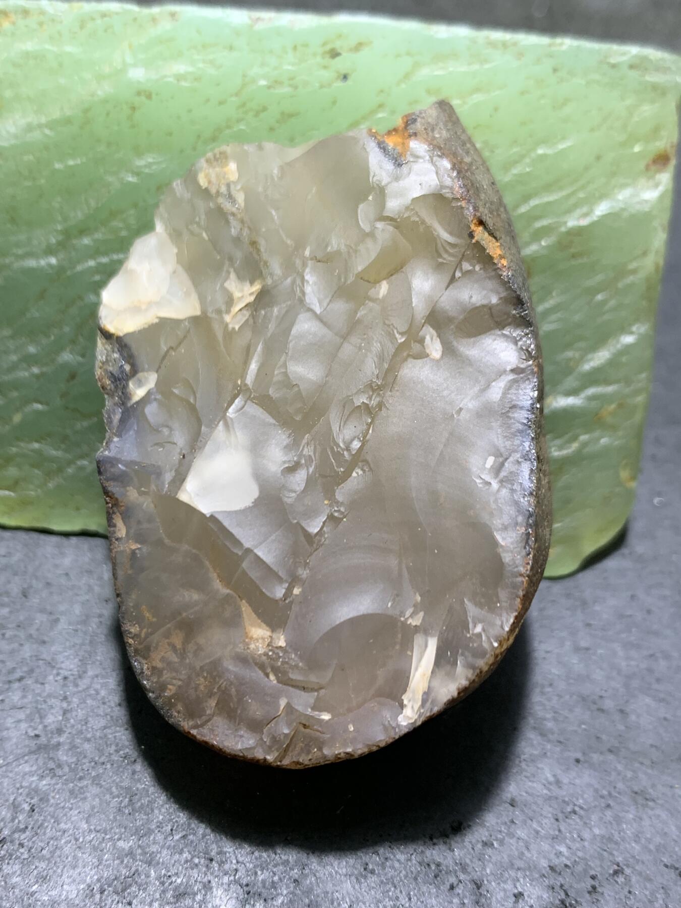 精美铁皮荔枝冻原皮大开窗料南红玛瑙原石一颗