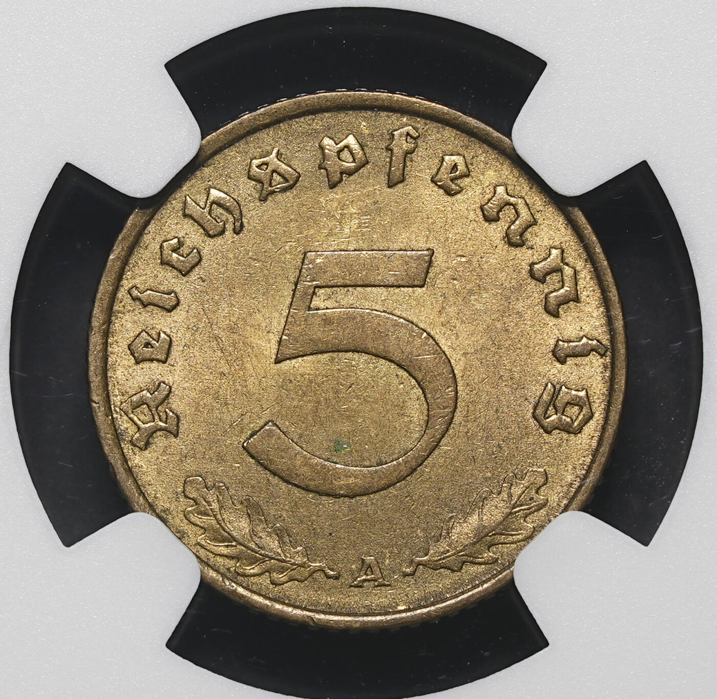 修遠堂世界钱币第三十九期 全场包邮 NGC MS64 1938年德三5芬尼铜币