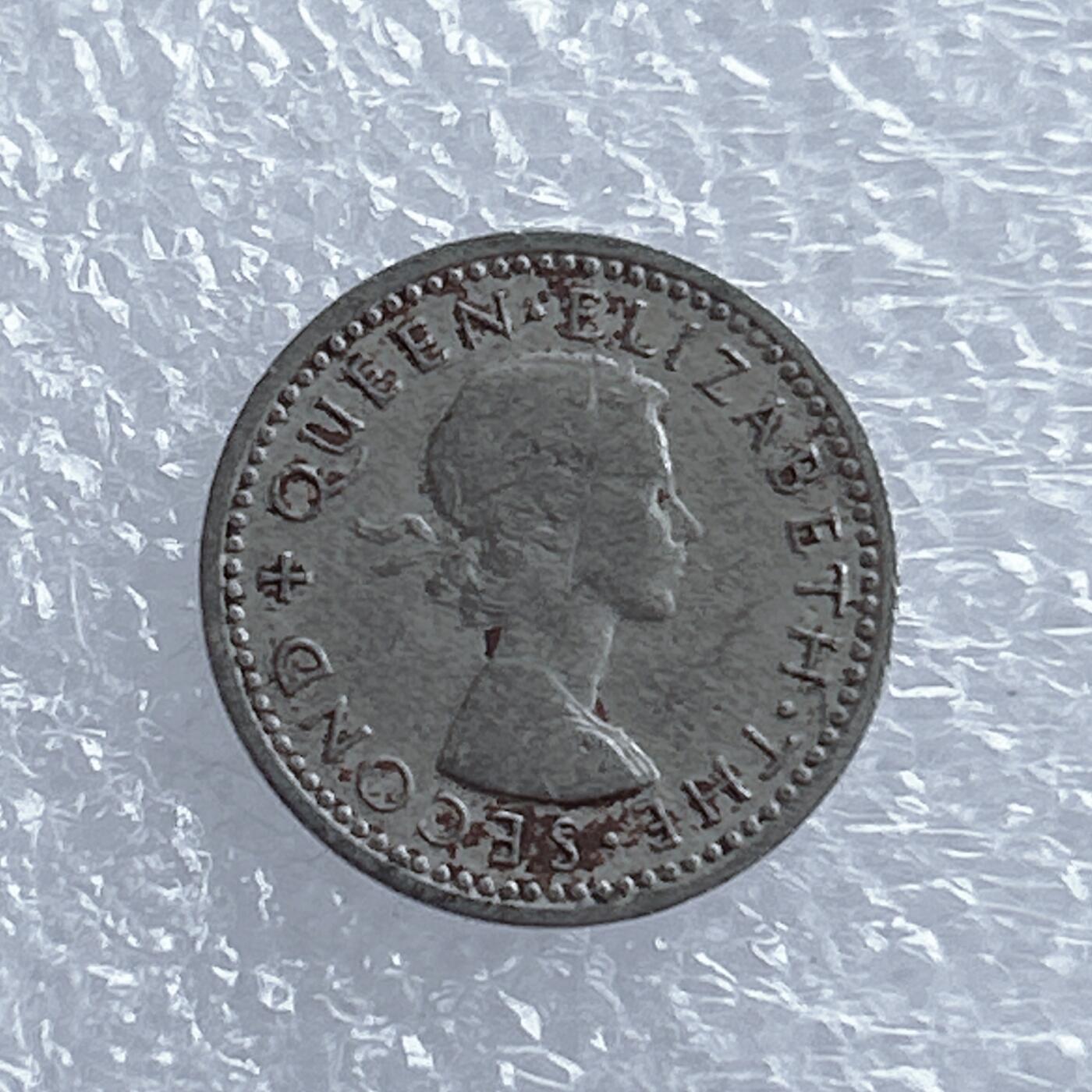 海外回流1元起拍小铺 各国钱币散币场 第16期 罗德西亚和尼亚萨兰1956年3便士纪念币