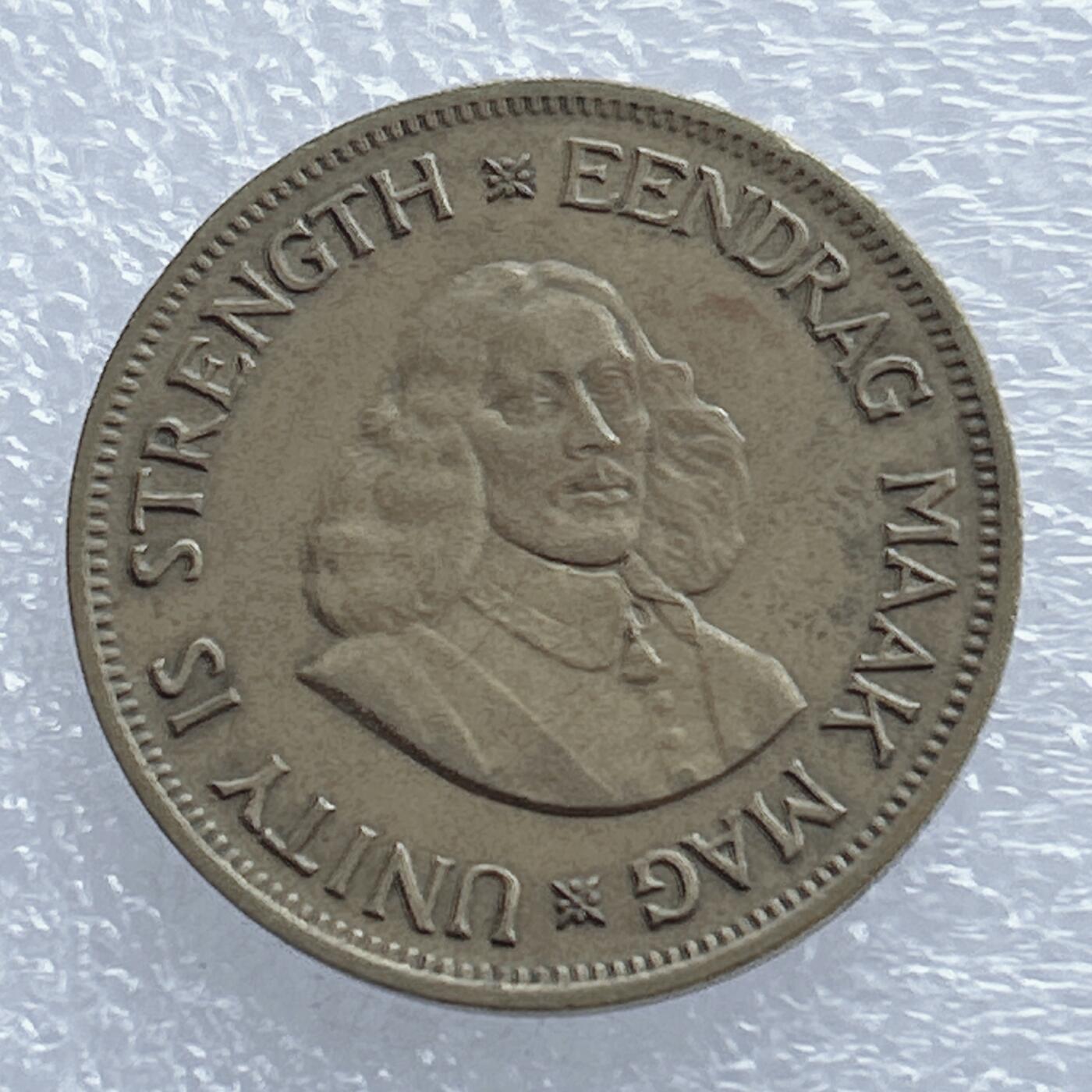 海外回流1元起拍小铺 各国钱币散币场 第16期 南非1962年吕贝克总统1分黄铜币