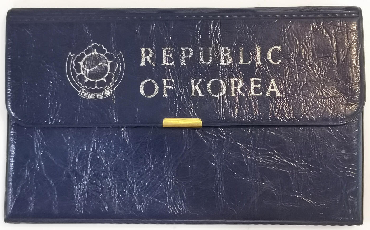 1970韩国大钱包银币六枚套 名誉品