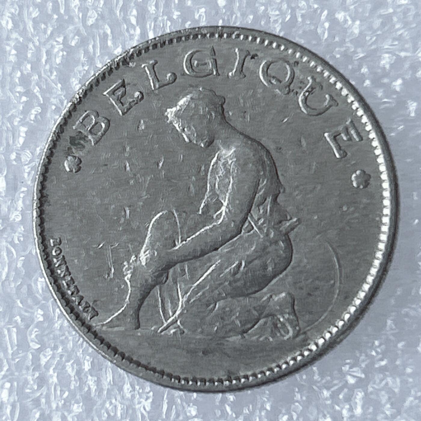 海外回流1元起拍小铺 各国钱币散币场 第16期 比利时1923年1法郎