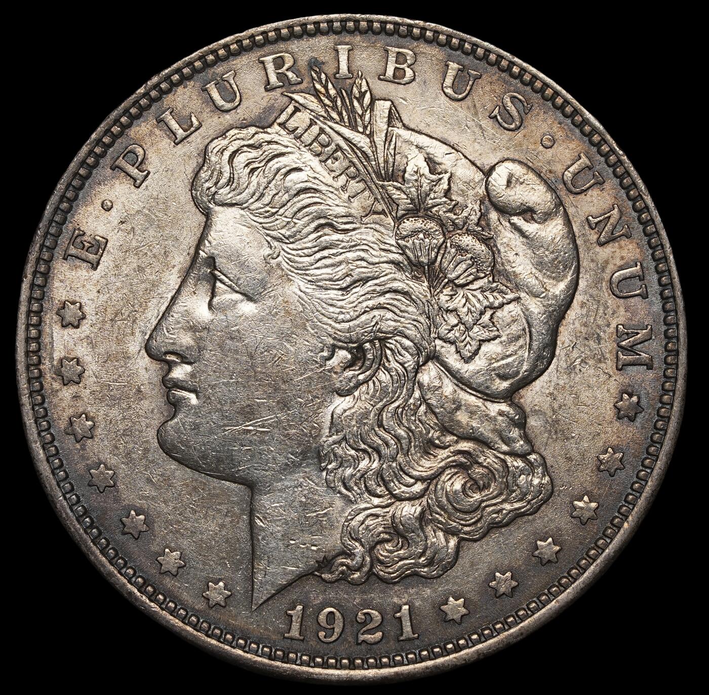 修遠堂世界钱币第三十九期 全场包邮 1921年美国摩根大银币