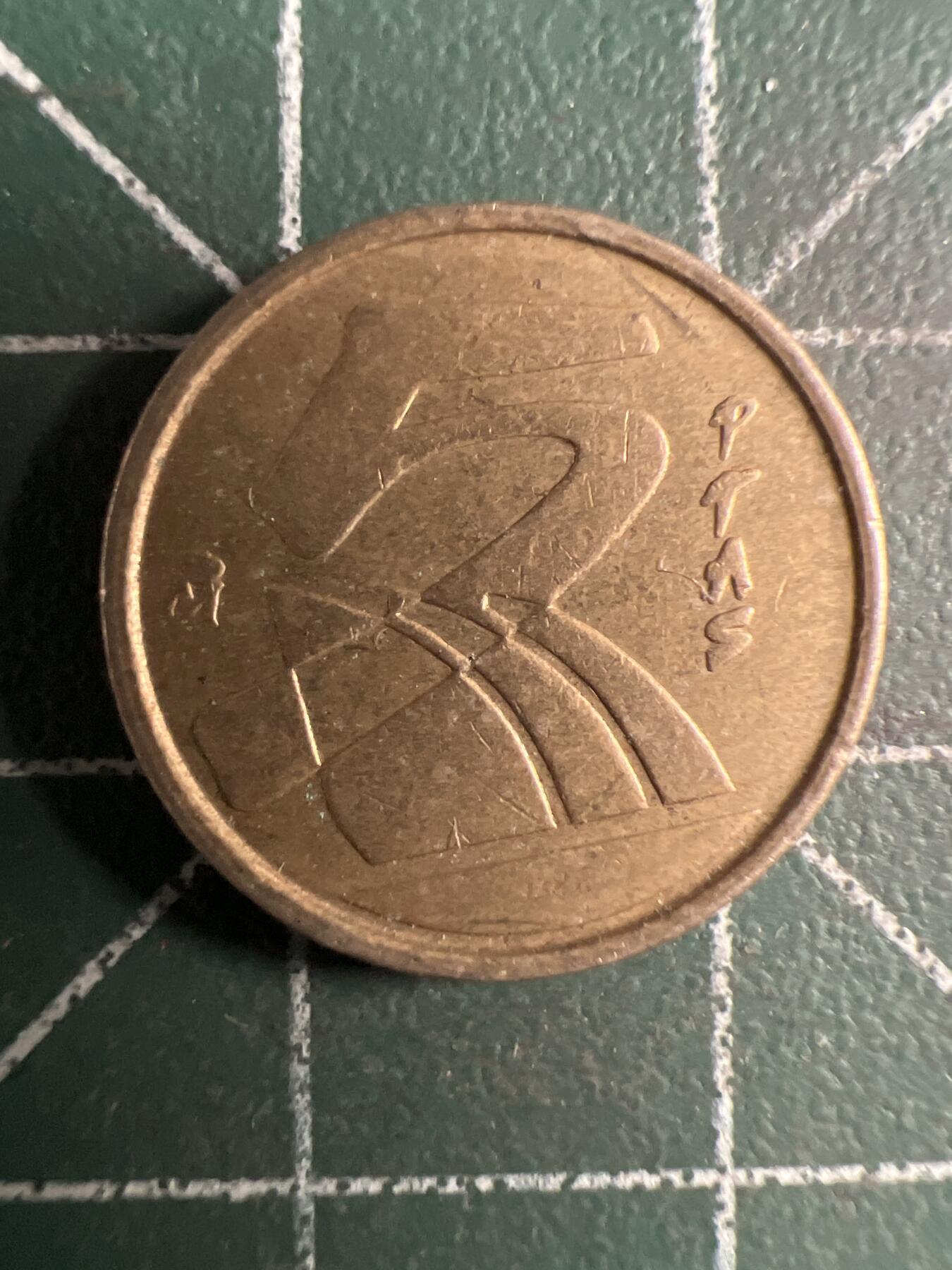 第709期 硬币专场 （无押金，捡漏，全场50包邮，偏远地区除外，接收代拍业务，本店十天发一次货） 西班牙5比塞塔 纪念币