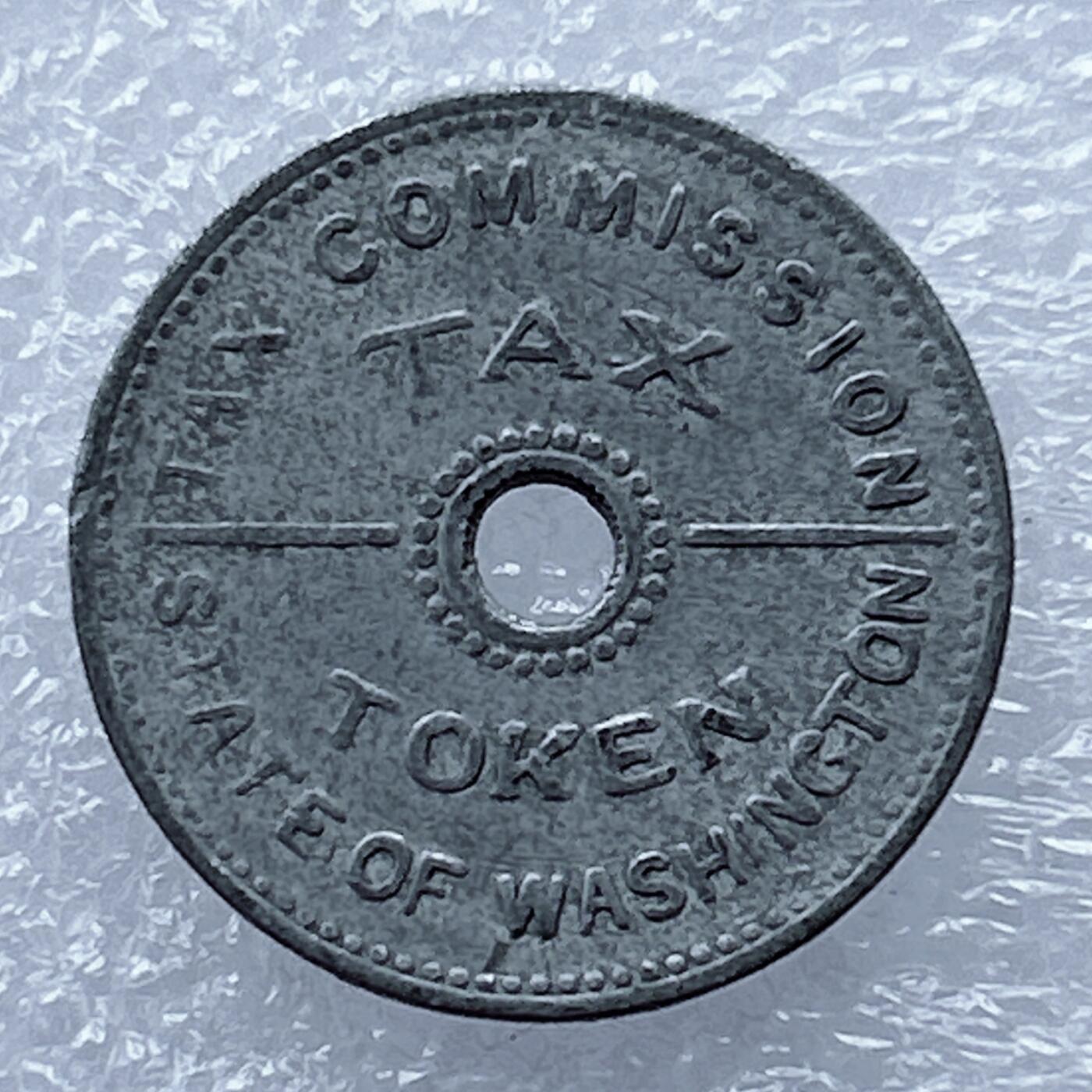 海外回流1元起拍小铺 各国钱币散币场 第16期 美国华盛顿1935年10分铝币代用币