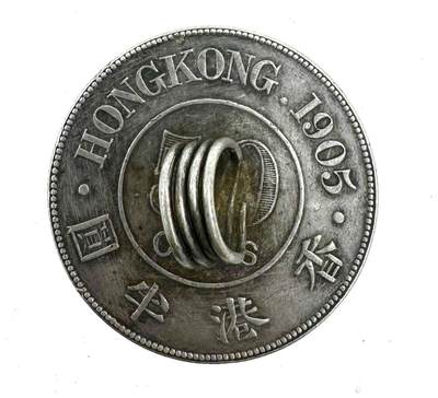 外国机制人像勋章专场 - 香港半圆扣子