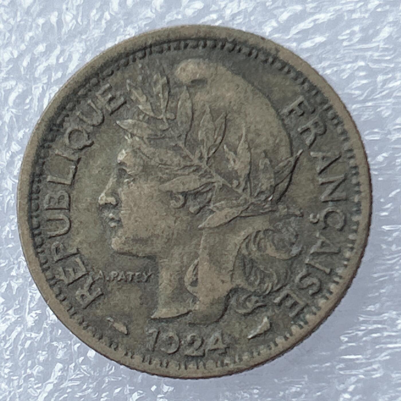 海外回流1元起拍小铺 各国钱币散币场 第16期 法属多哥1924年1法郎