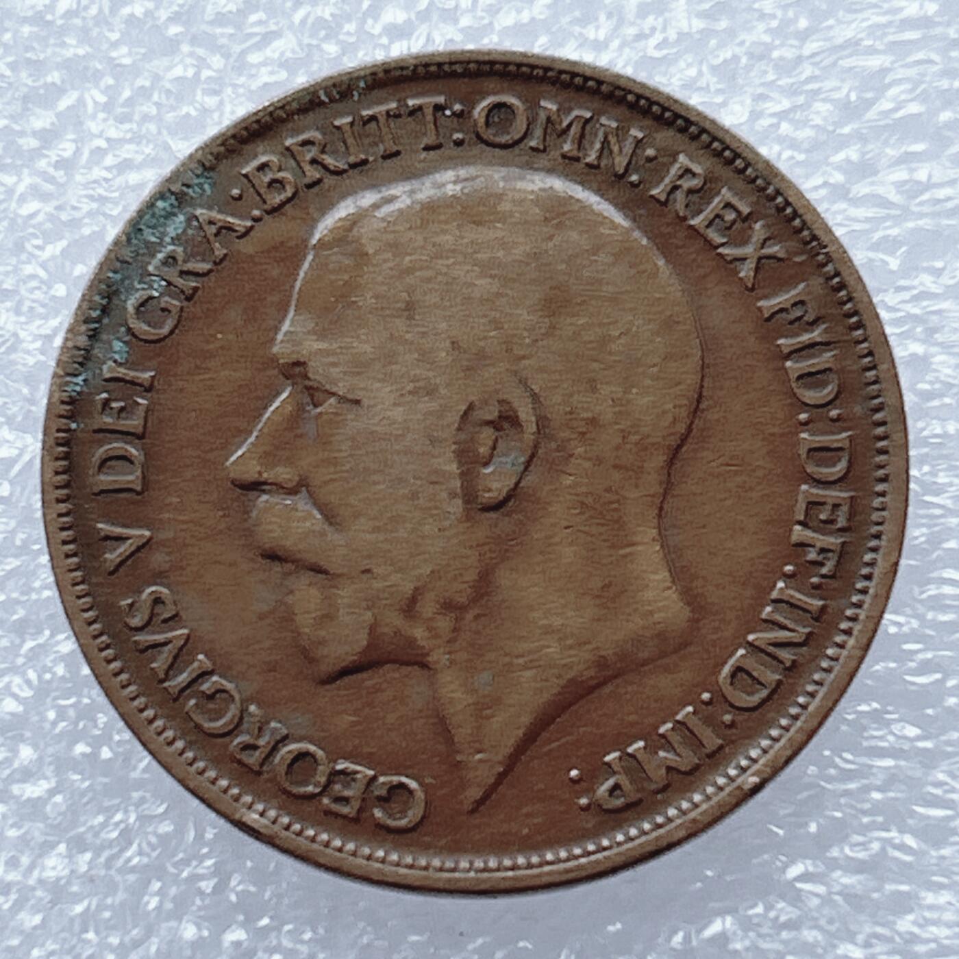 海外回流1元起拍小铺 各国钱币散币场 第16期 英国1913年1便士铜币 乔治五世