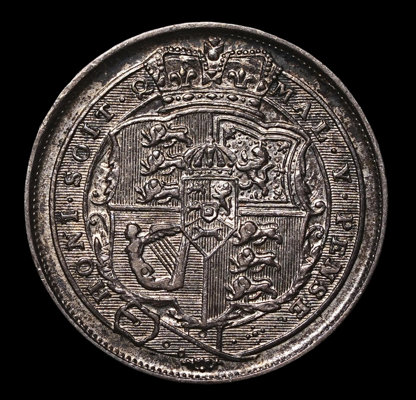 修遠堂世界钱币第三十九期 全场包邮 1816年英国6便士银币