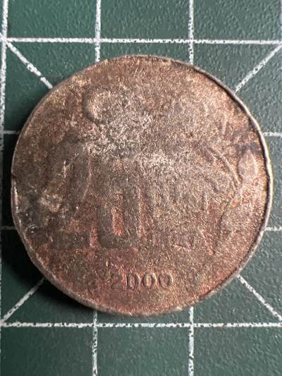 第732期  硬币专场 （无押金，捡漏，全场50包邮，偏远地区除外，接收代拍业务，本店十天发一次货） 土耳其20Bin里拉