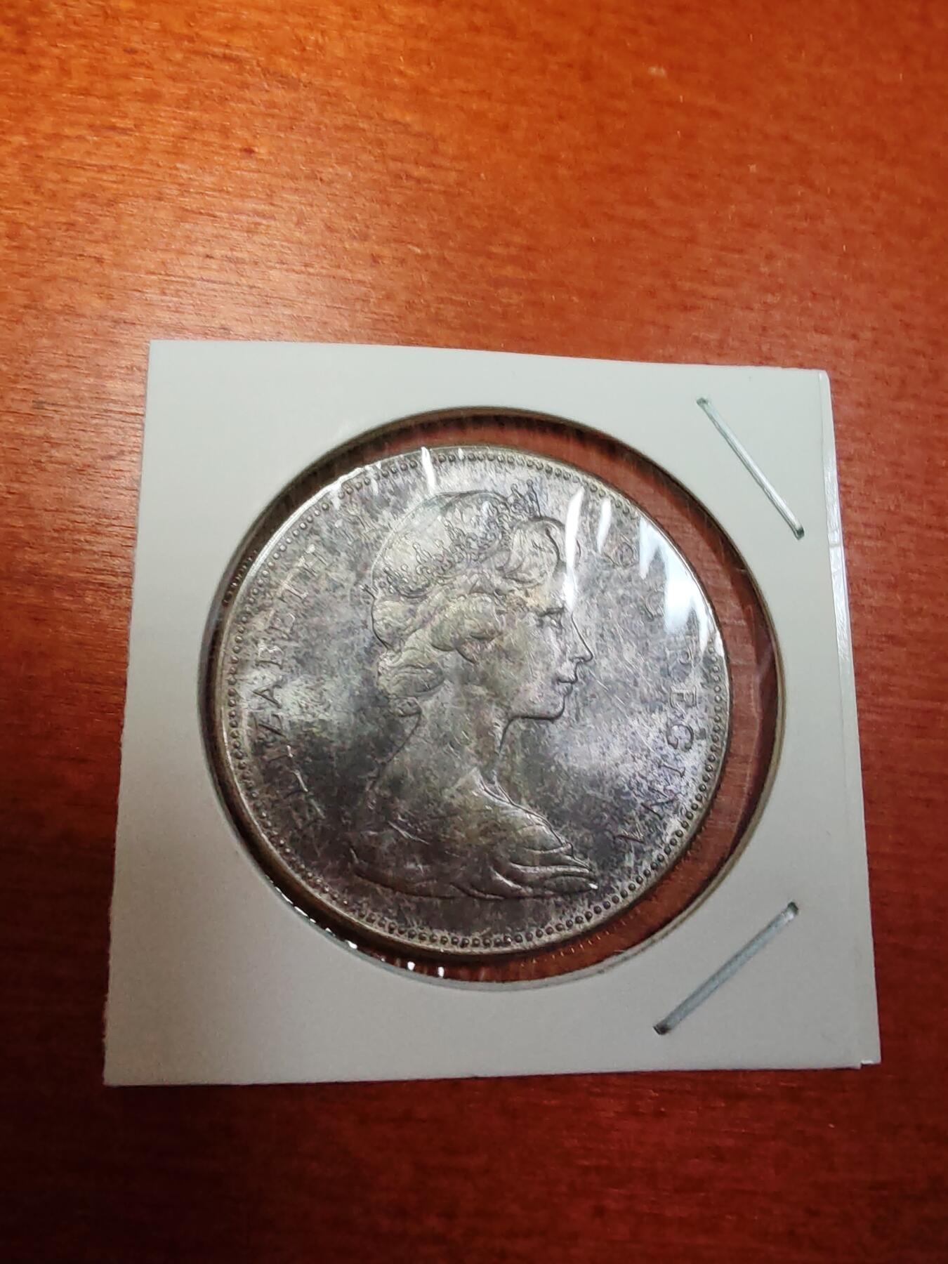长老汇龙年精选第三十场拍卖 1967加拿大联邦百年飞雁1加元银币，独年份