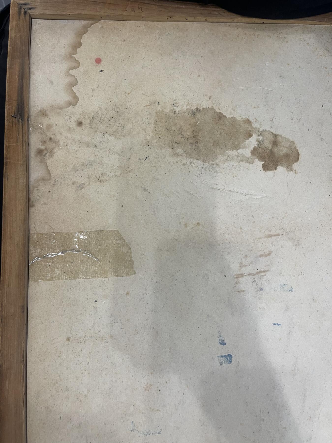 六十年代刘海粟先生油画作品，51*38cm，镜框， 刘海粟，江苏武进人，民盟盟员，中国近现代中国画家、油画家、书法家、美术教育家、美术史论家、社会活动家，