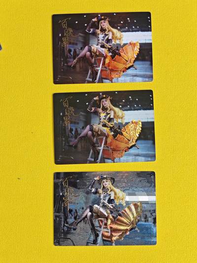 ♥国庆欢乐场：玩卡战线超级大甩拍第11期（好物、稀缺、镇册之宝） 齐卡-百晓昇cos三连特卡一套