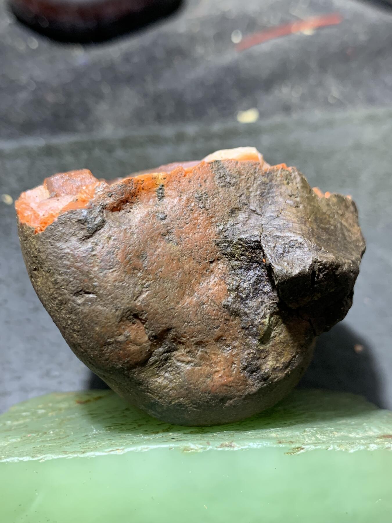 精美铁皮荔枝冻心原皮大开窗料南红玛瑙原石一颗