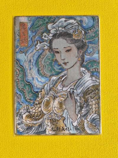 ♥国庆欢乐场：玩卡战线超级大甩拍第11期（好物、稀缺、镇册之宝） 九轩-戴家样水浒11大最美三娘01李云中绘扈三娘粗闪卡