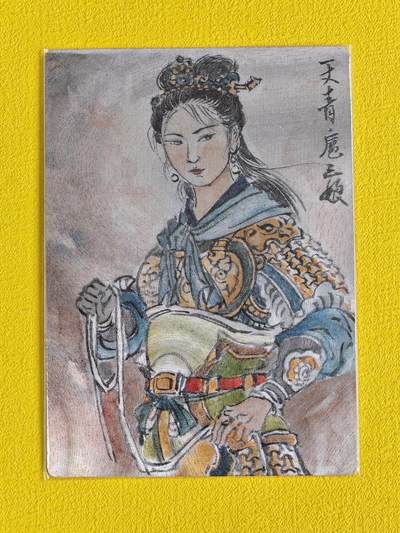 ♥国庆欢乐场：玩卡战线超级大甩拍第11期（好物、稀缺、镇册之宝） 九轩-戴家样水浒11大最美三娘11周信用绘扈三娘粗闪卡