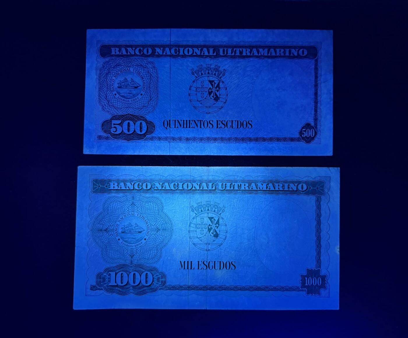 收藏联盟Quantum Auction 第377期拍卖  东帝汶1963和1968年500和1000埃斯库多 非全新 品相如图