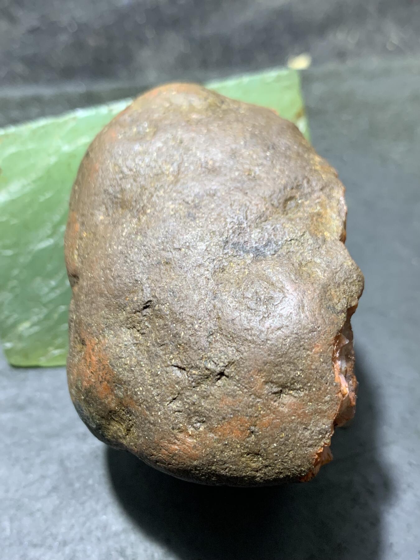 精美铁皮荔枝冻心原皮大开窗料南红玛瑙原石一颗