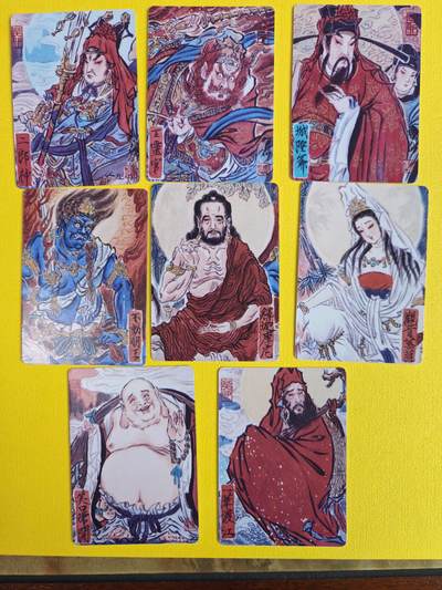 ♥国庆欢乐场：玩卡战线超级大甩拍第11期（好物、稀缺、镇册之宝） 燎原-彫仙绘列仙手绘普卡一组