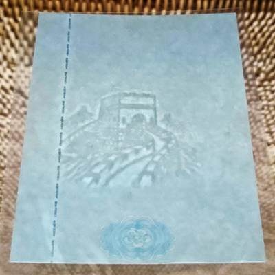 06月23日 世界币章 - 珍品：全网在售孤品 上世纪 长城烽火台 水印+安全线 小样张