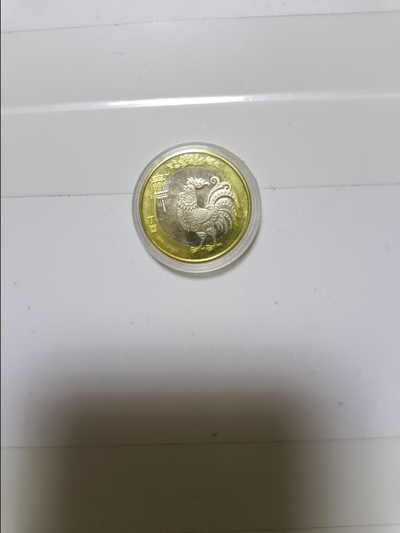 【20240920】非全新硬币和纸币第167场 鸡年纪念币10元
