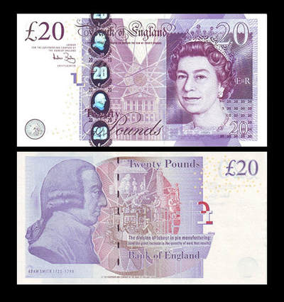 欧洲，英国，2006年，英格兰银行，20磅，392a
