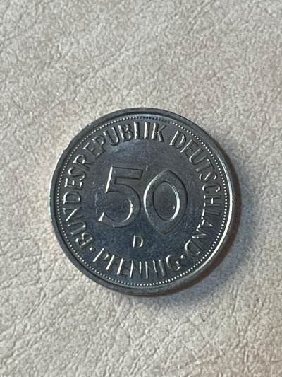 国外硬币拍卖 德国五十芬尼