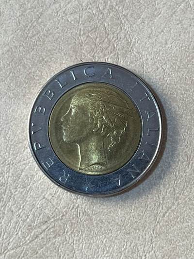 国外硬币拍卖 意大利500里拉