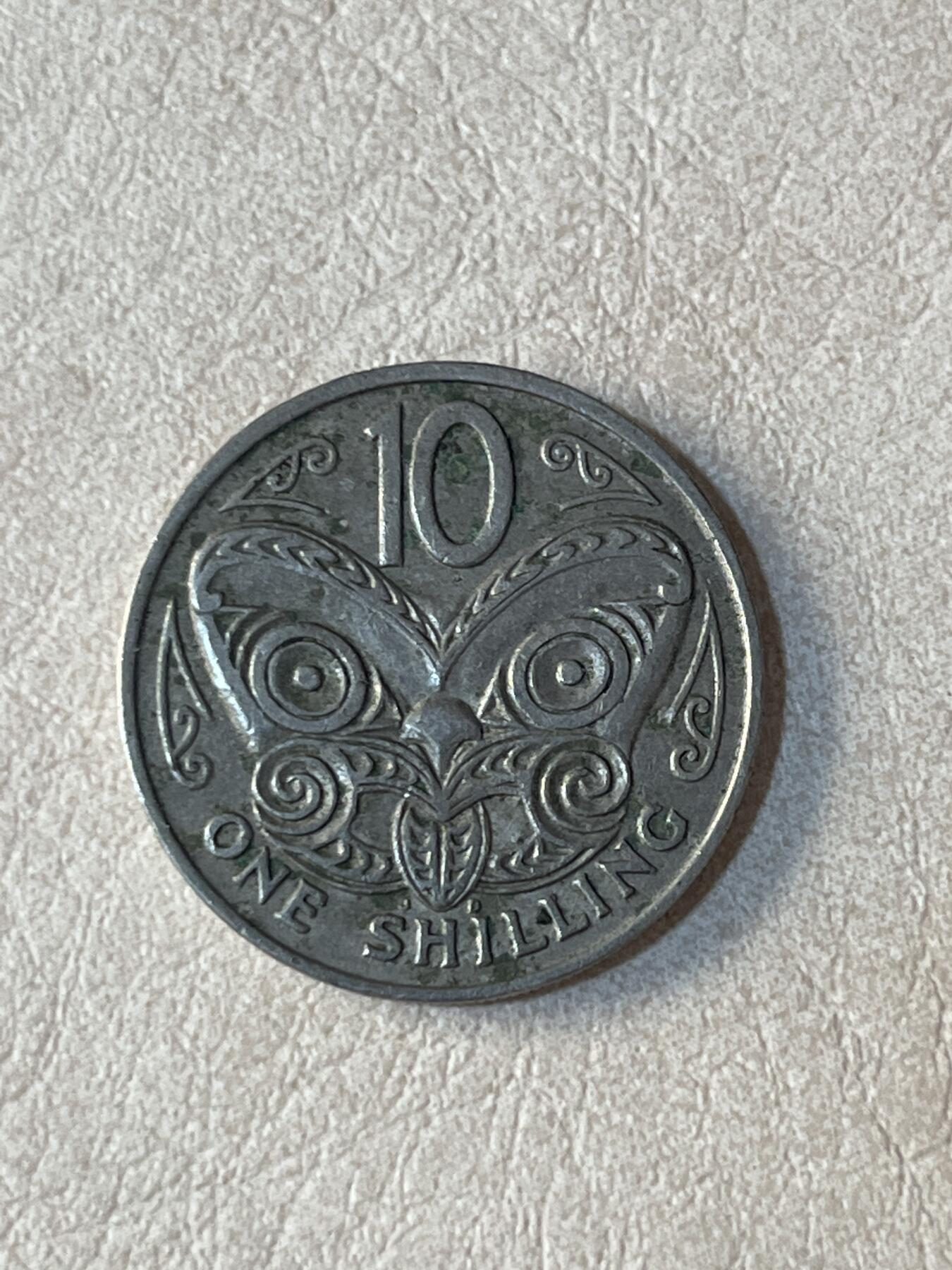 国外硬币拍卖 新西兰一先令