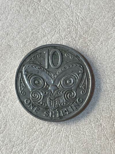 国外硬币拍卖 新西兰一先令