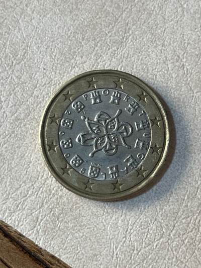 国外硬币拍卖 葡萄牙一欧元