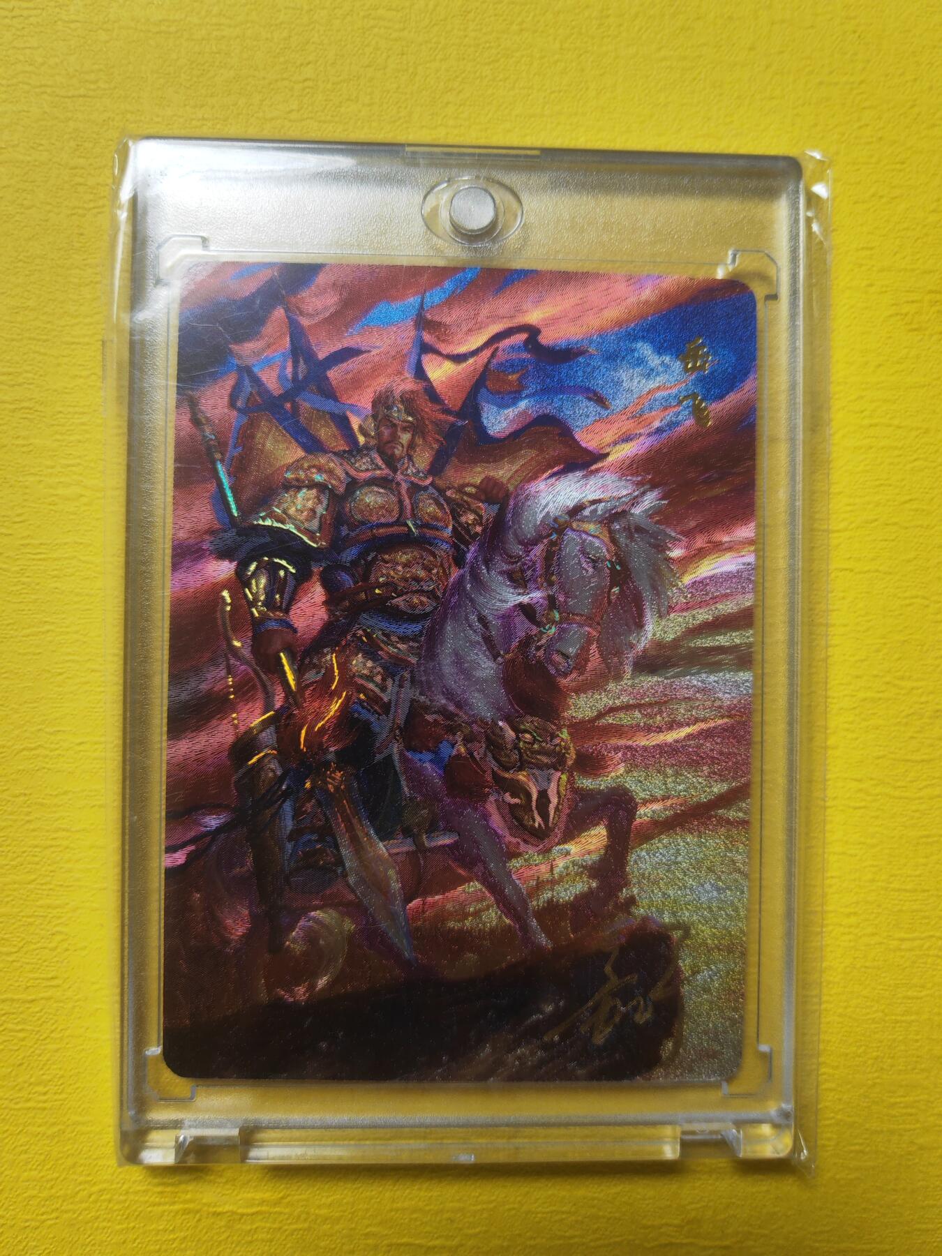 阳大大卡牌超级大甩拍第17期（持续收拍品，进群福利早知道） 鞠嘉宁 满江红岳飞 亲签 稀缺