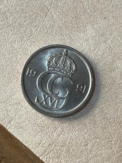 国外硬币拍卖 瑞典50欧尔