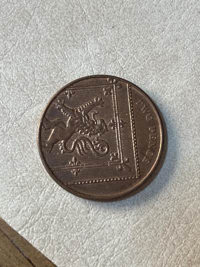 国外硬币拍卖 英国二便士