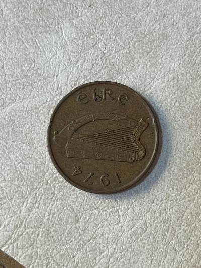 国外硬币拍卖 爱尔兰一便士