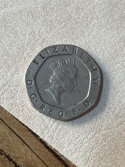 国外硬币拍卖 英国20便士