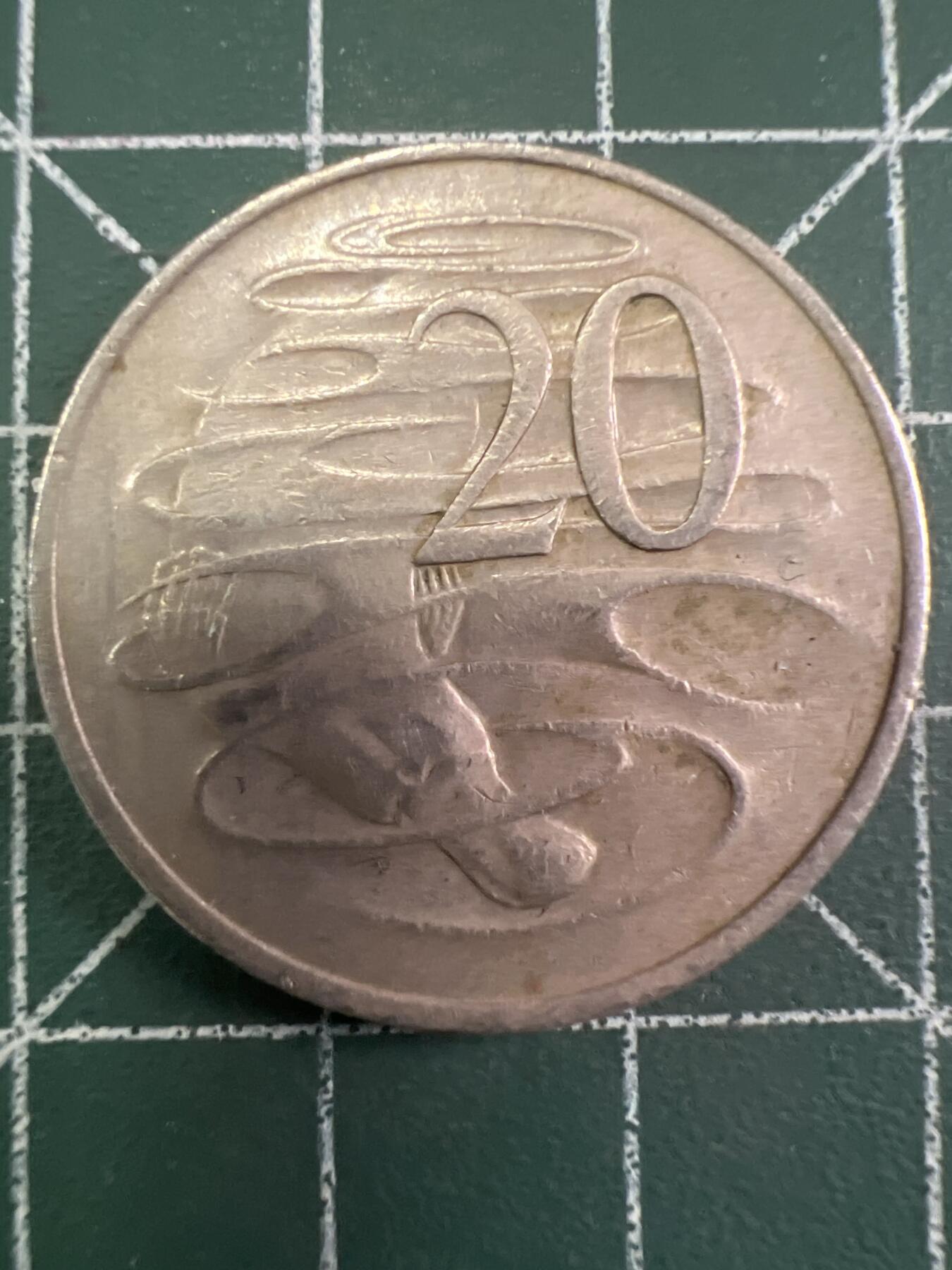 第710期 硬币专场 （无押金，捡漏，全场50包邮，偏远地区除外，接收代拍业务，本店十天发一次货） 澳大利亚20分